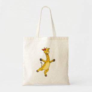 Tote Bag Giraffe au ruban