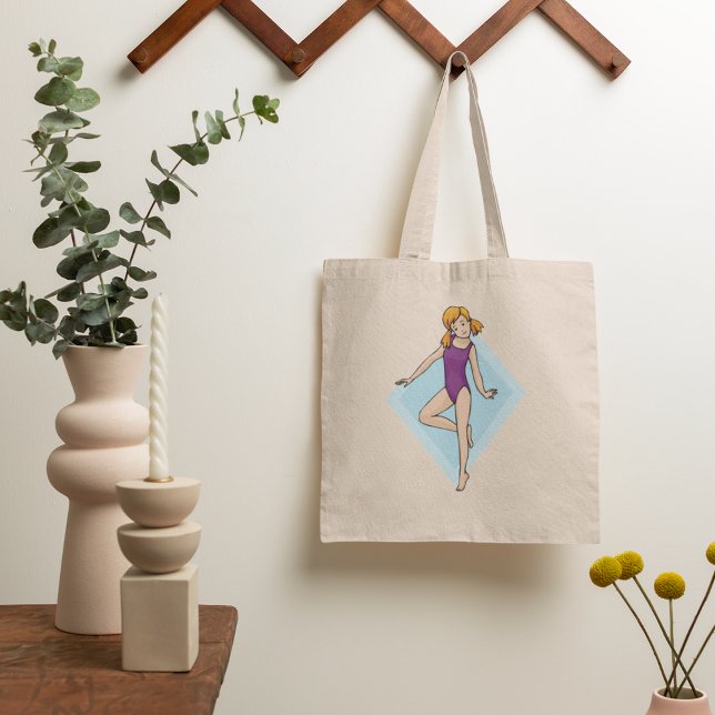 Tote Bag Girl Gymnast (Créateur téléchargé)