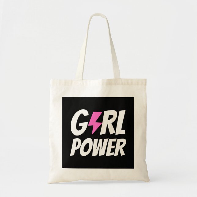 Tote Bag Girl Power (Devant)