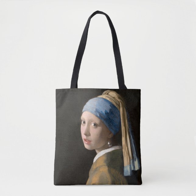 Tote Bag Girl with the pearl earring - Johannes Vermeer (Devant)