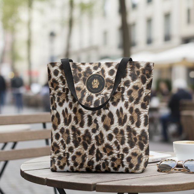 Tote Bag Girls Run Wild Safari White Leopard ID1157 (Créateur téléchargé)