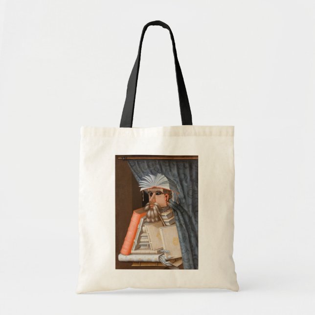 Tote Bag Giuseppe Arcimboldo - Le Bibliothécaire (Devant)