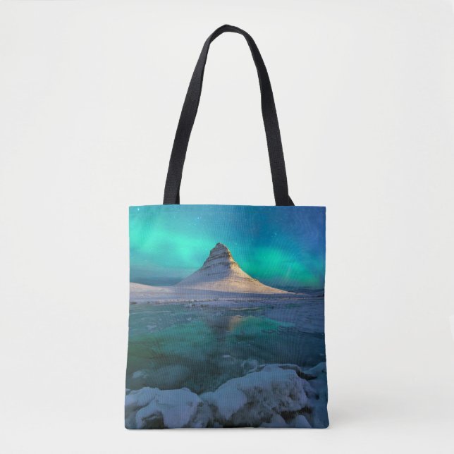 Tote Bag Glace et neige | Kirkjufell Mountain, Islande (Devant)
