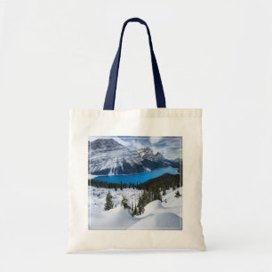 Tote Bag Glace et neige   Lac Peyto, Rocheuses canadiennes