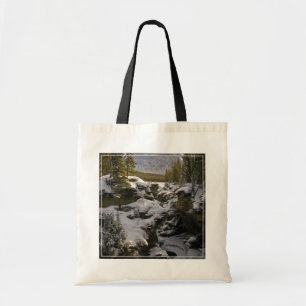 Tote Bag Glace et neige Parc national Jasper Alberta, Can
