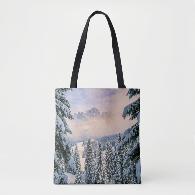 Tote Bag Glace et neige | Rosengarten, Allemagne (Devant)