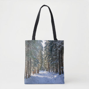 Tote Bag Glace et neige Tatra Mountains, Pologne