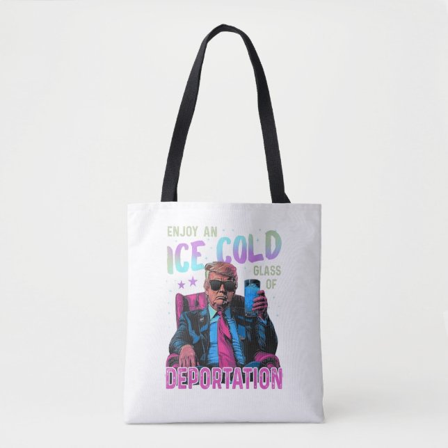 Tote Bag GLACE Profitez d'une glace froide (Devant)