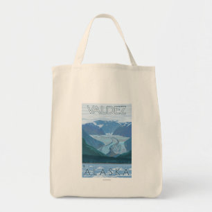 Tote Bag Glacier Scene - Valdez, Alaska