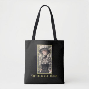 Tote Bag Glamme vintage LBD Petite robe noire