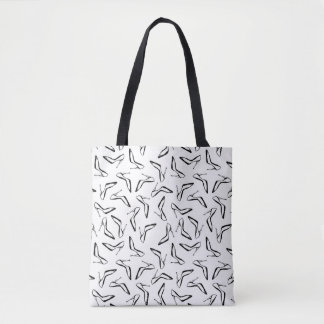 Tote Bag Glamour talons hauts main tirés