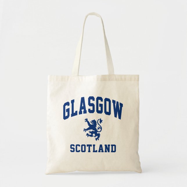Tote Bag Glasgow écossais (Devant)