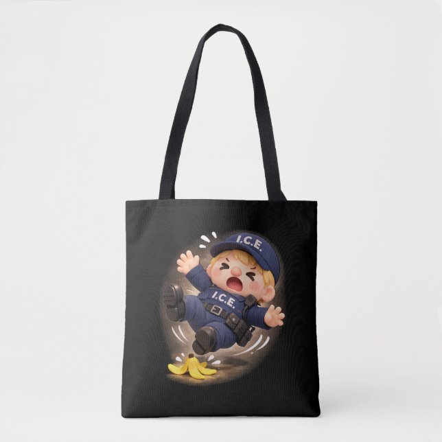 Tote Bag Glissant Quand Humide (Devant)