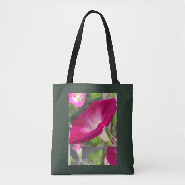 Tote Bag Gloire du Matin Rouge Rubis (Devant)