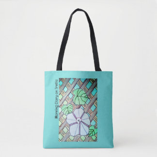 Tote Bag Gloire du matin sur treillis