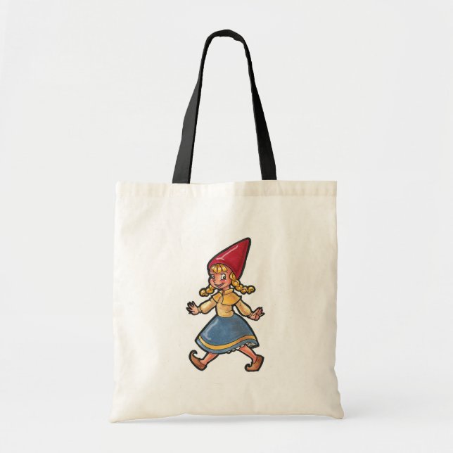 Tote Bag Gnome heureux (Devant)