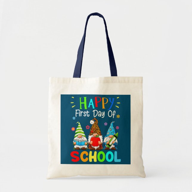 Tote Bag Gnomes mignons Étudiants Amateurs Professeur Gnome (Devant)