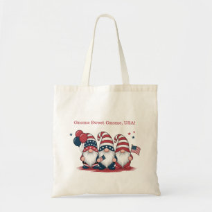 Tote Bag Gnomes patriotiques 4 juillet