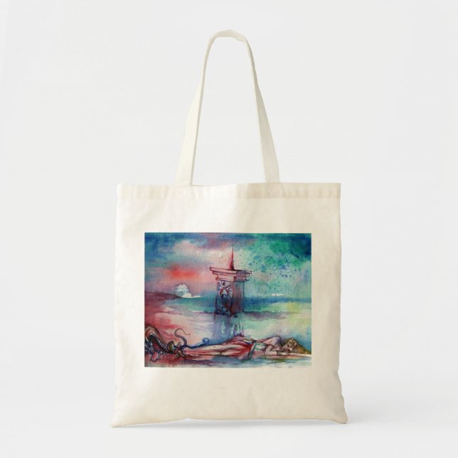 TOTE BAG GNOMON ET DAME DU LAC (Devant)