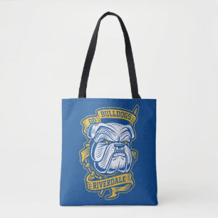Tote Bag Go Bulldogs - Riverdale Mascot Banner