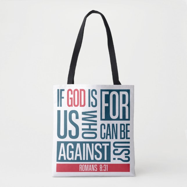 Tote Bag God for us (Devant)