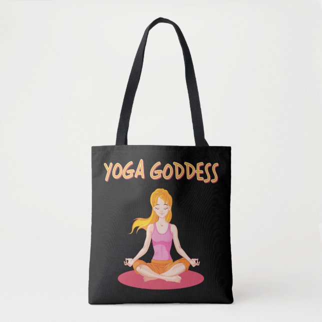 TOTE BAG GODDESS YOGA (Devant)