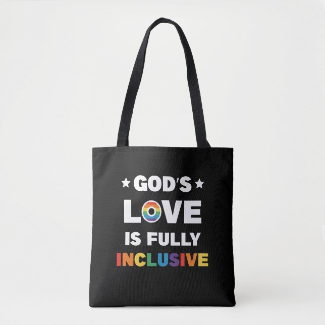 Tote Bag God's Love Is (Devant)