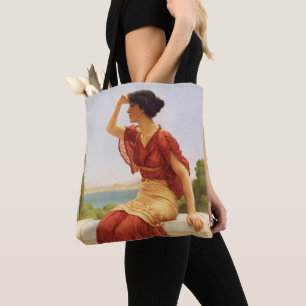 Tote Bag Godward Le Signal Belle Femme Portrait Art