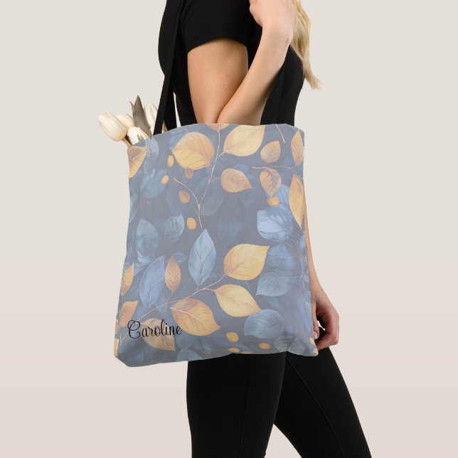 Tote Bag Golden Foliage Dreams Automne Nature Beauté (De près)