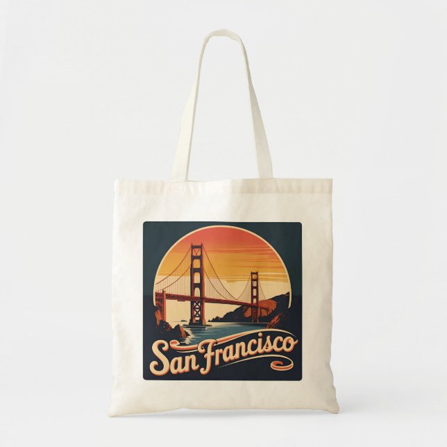 Tote Bag Golden Gate Bridge (Devant)