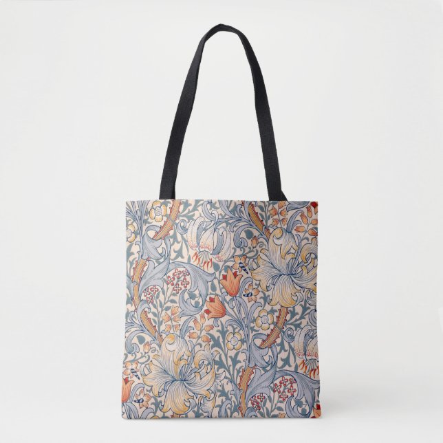 Tote Bag Golden Lily, William Morris (Devant)