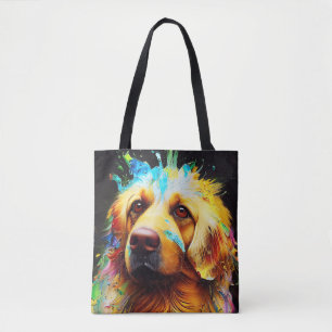 Tote Bag Golden Retriever Chien Animal animal adorable