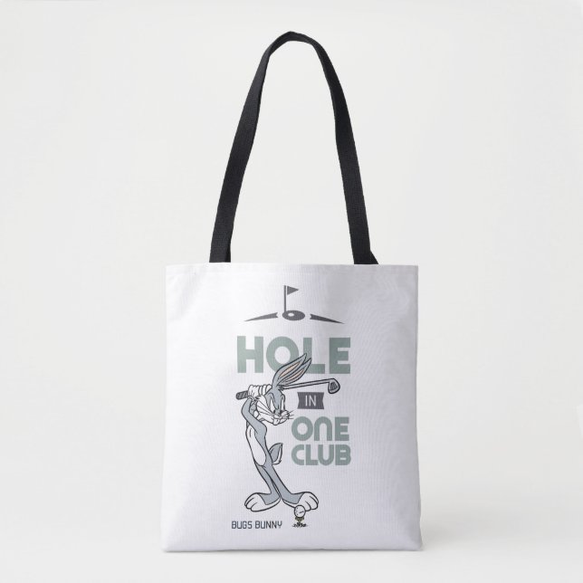 Tote Bag Golf BUNNY™ - Trou en un club (Devant)