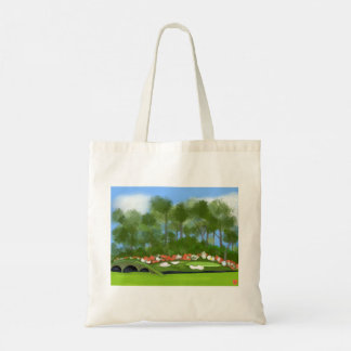 Tote Bag Golf d'Augusta 12ème trou