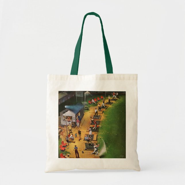 Tote Bag Golf Driving Range par John Falter (Devant)