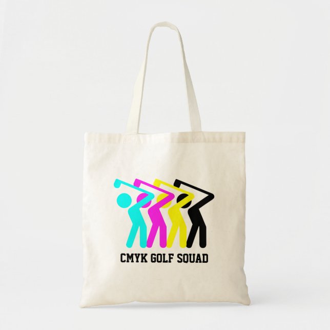 Tote Bag Golf élégant CMJN (Devant)