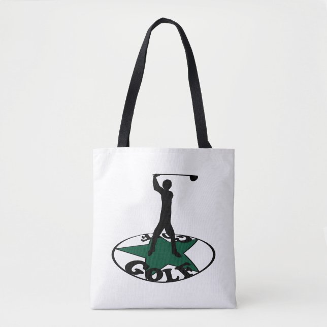 Tote Bag Golf - un jeu merveilleux  carte (Devant)