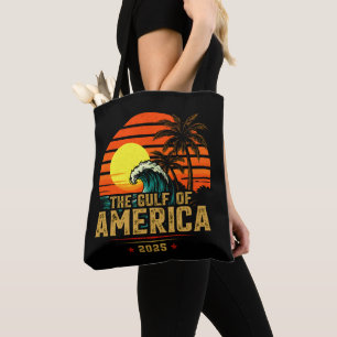 Tote Bag Golfe des USA Amérique Est 2025 Retro Vintage