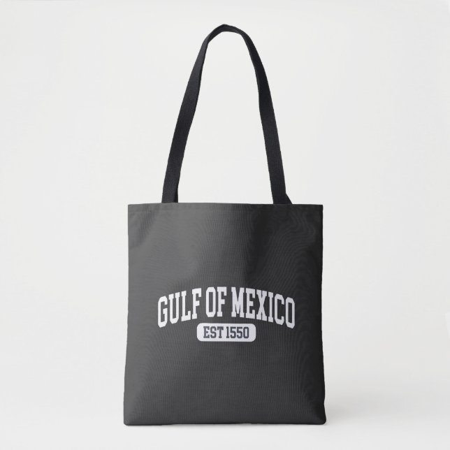 Tote Bag Golfe du Mexique depuis 1550 Humour américain (Devant)