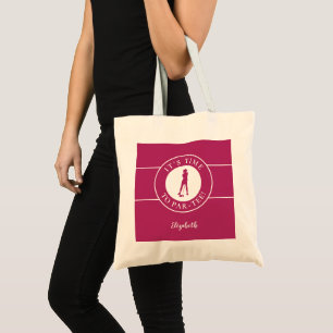 Tote Bag Golfeur drôle par heure de départ Golf mignon pour