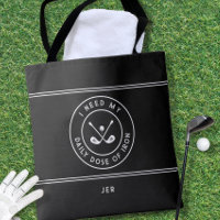 Golfeur Fer de golf Humour Drôle Moderne Noir Blan