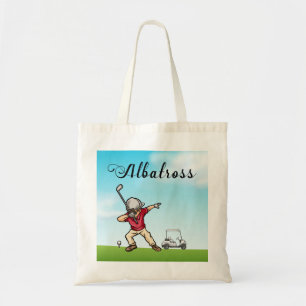Tote Bag Golfeur plonger sur le terrain de golf ALBATROSS