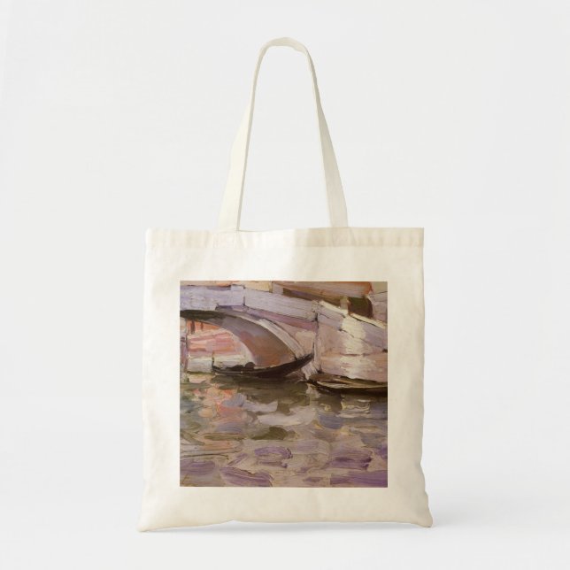Tote Bag Gondoles par John Singer Sargent, Art Impressionni (Devant)