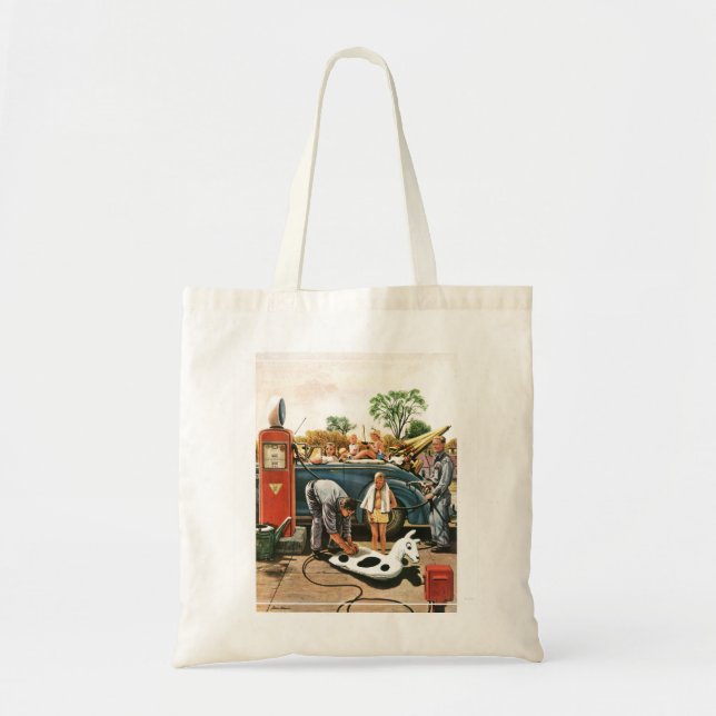 Tote Bag Gonflage du jouet de plage (Devant)