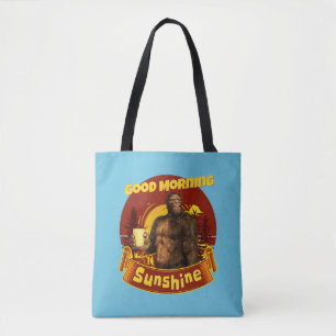 Tote Bag Good Morning Sunshine Funny Bigfoot Café