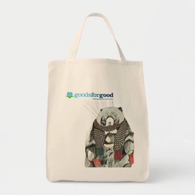 Tote Bag goods4goods_1, g4glogo_big_tag (Devant)