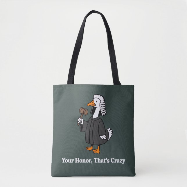 Tote Bag Goose Lawyer Law School Graduation Gift Funny  (Devant)
