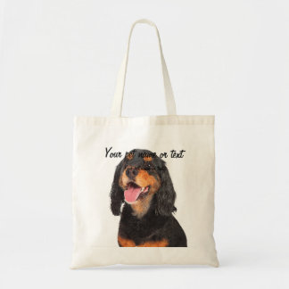 Tote Bag Gordon Setter Dog souriant