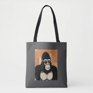 Tote Bag gorille stylisée