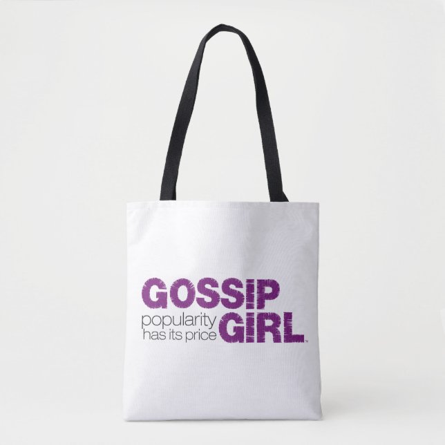 Tote Bag Gossip Girl - La Popularité A Son Prix (Devant)